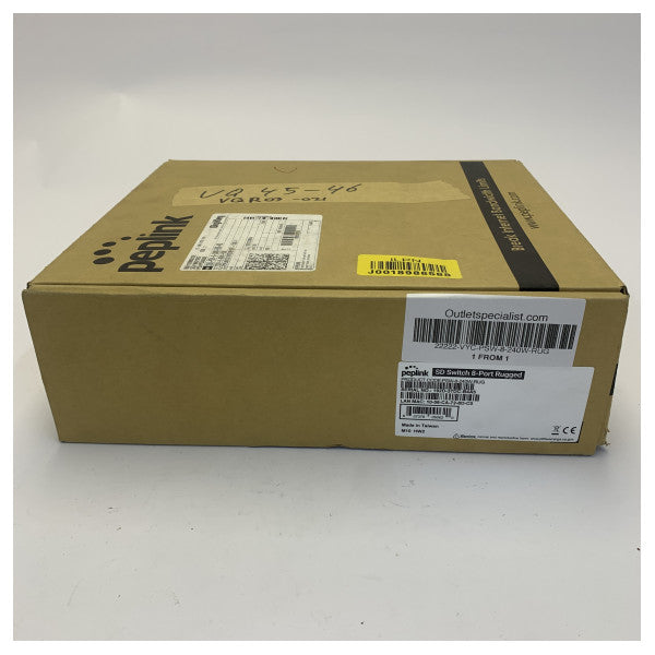 Pepwave Peplink Rugged 8-ports 240W nettverksbryter - PSW-8-240W-RUG 
