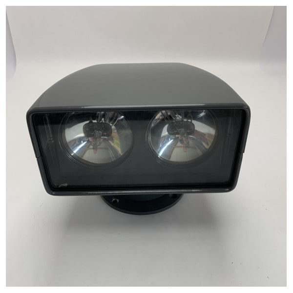 Jabsco SL255 Marine Searchlight 24V with Remote Control Black Coated 