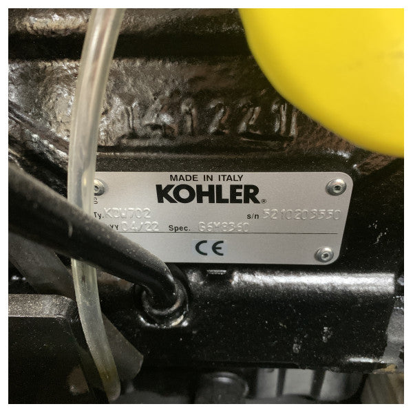 VTE Paguro 9000 9 kVa 8 kW マリンディーゼル発電機 50 Hz 230V - KDW702 