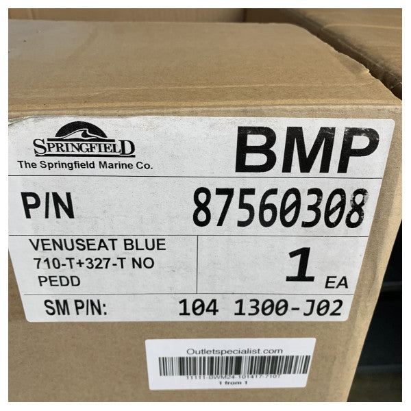 Springfield Venuseat Blue Foldable Marine Seat - 101417-710T 