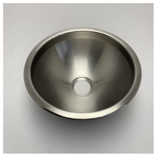 Fregadero marino redondo de acero inoxidable cepillado D269 MM 