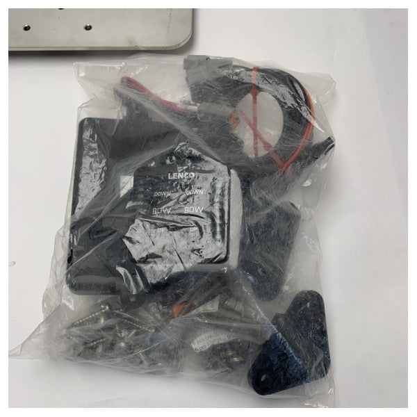 Lenco Stainless Steel Marine Trimtab Kit 11x14.5 inch with LED Rocker Switch 12V - 11393-103 