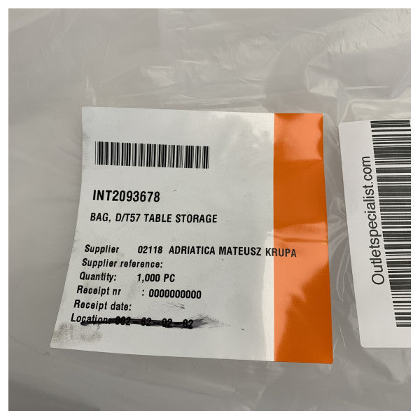 Uttern D/T57 Кокпит маса за съхранение на платно покритие Антрацит - 2093678 