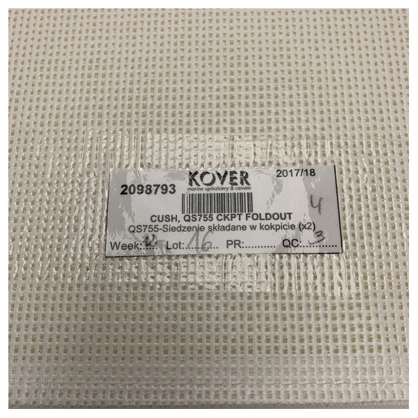 Quicksilver Activ 755 Кокпит маса с разширяем възглавница сива - 2098793 