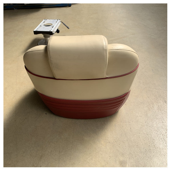 Springfield Ocean Flip-Up bådsæde med styrepedal - 1070100-309P 