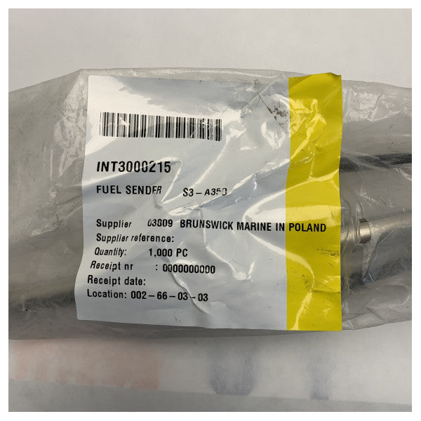 Capteur de niveau de carburant marin Wema S3-A350 350 mm en acier inoxydable 12V jauge marine durable 