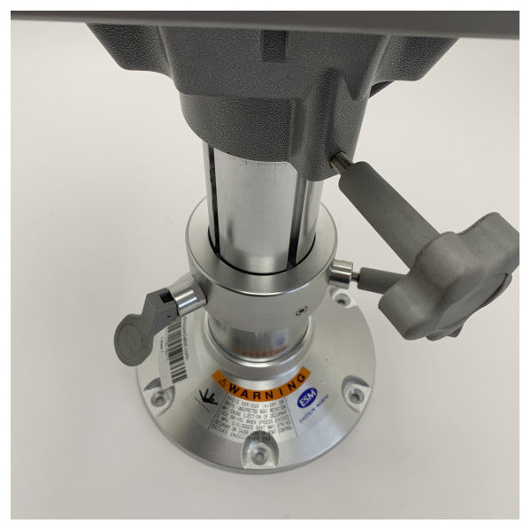 Eastsun Marine 185771 justerbart pilotstolsstöd i aluminium