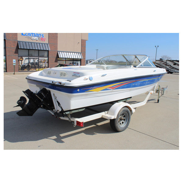 Original Bayliner 185 Bowrider Stbd frontrute frontvindu