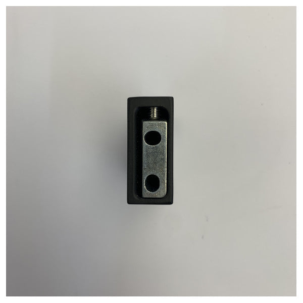 Gessi 20912-099 Ματ Μαύρο Επιτοίχιο Άγκιστρο Σχοινιού Ορθογώνιο 