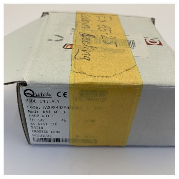 Quick KAI XP LP LED морски вграден прожектор 12/24V - нова стара наличност 