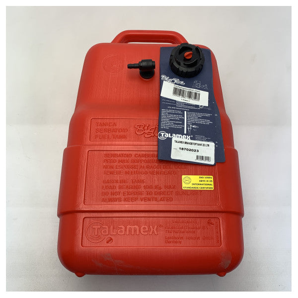 Talamex outboard engine fuel tank 22L RED - 18702023