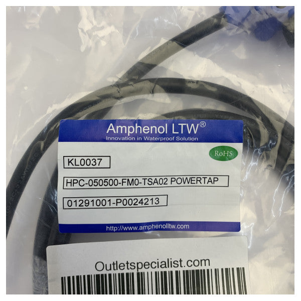 Amphenol KL0037 NMEA 2000 кабел за захранване с разклонение за морска електроника 