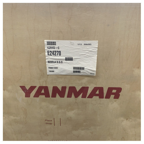 Yanmar 4JH45 マリンディーゼルエンジン - 45HP インボードモーター ボブテール - 新品 