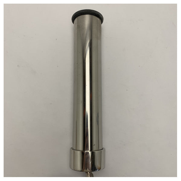 Supporto per asta regolabile in acciaio inox Nautinox per barche 2179/R 