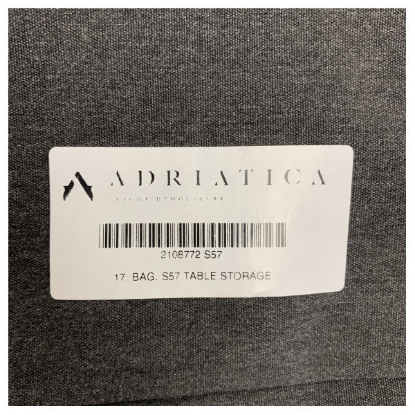 Uttern S57 cockpit table storage and protection bag black - 2108772 