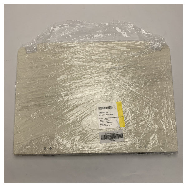 Uttern T57 слънчев шезлонг пластмасов стол | опорна скоба бяла - 879DEL236 