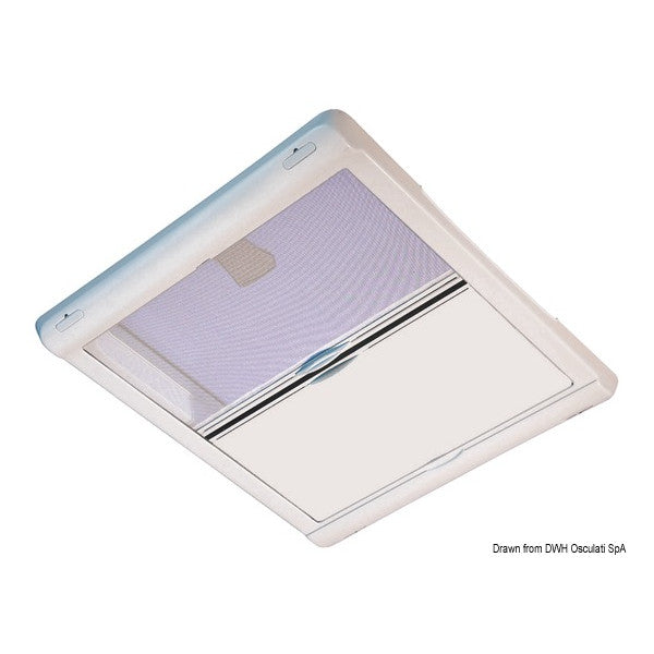 Marine Ventilation Hatch with Integrated Mosquito Net - Weatherproof & Durable Design