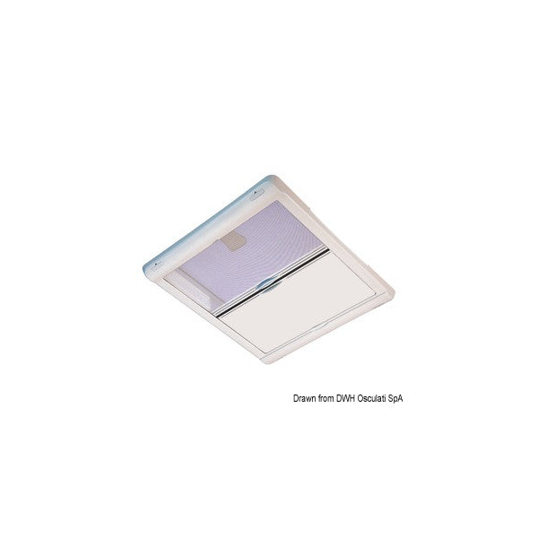 Marine Deck Hatch with Mosquito Net - Ventilated, Durable, Weather-Resistant Boat Hatch