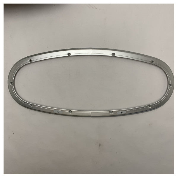 Oval aluminium opening porthole PX55 419 x 162 MM