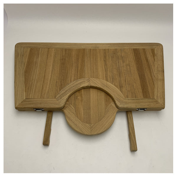 Uttern S57 cockpit Teak Foldbart Bord - TZ6177 