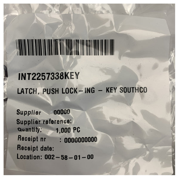 Набір ключів для замка Southco 