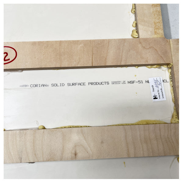 Hanse Premium Marine-Grade Corian Solid Surface køkkenbordplade til yachter og både