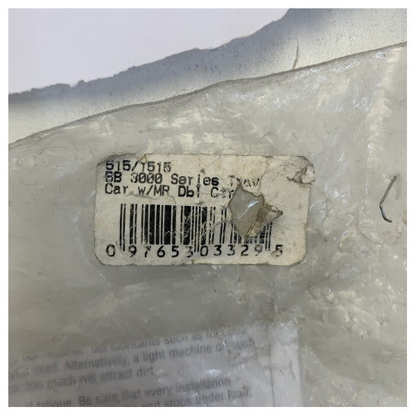 عربة Traveler من سلسلة Harken BB 3000 مع MR Double Block - 515/T515 