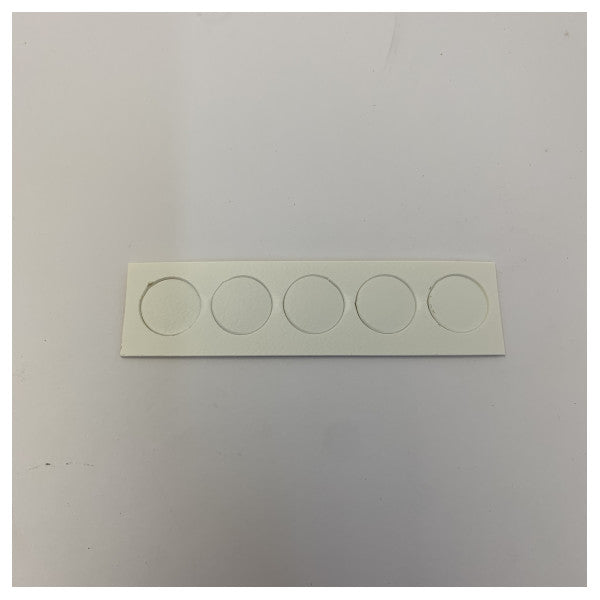 Coberturas adesivas para parafusos 14 mm (Fi14) para ferragens de iate - 1570BS - 087699 