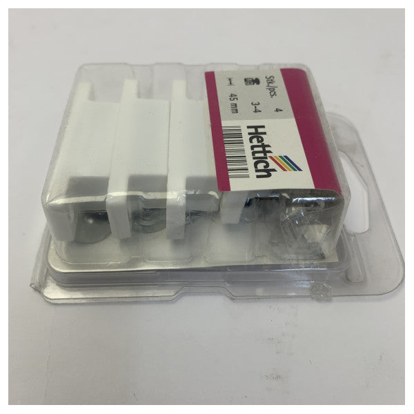 Hettich Magnetic Catch 108/3.5 White 3-4kg Holding Strength