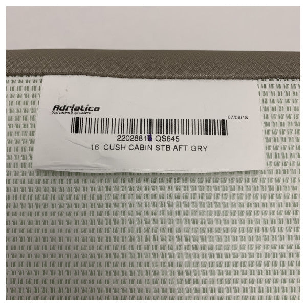 Quicksilver 645 Cabin Cushion Starboard Side Aft Grey - 2202881