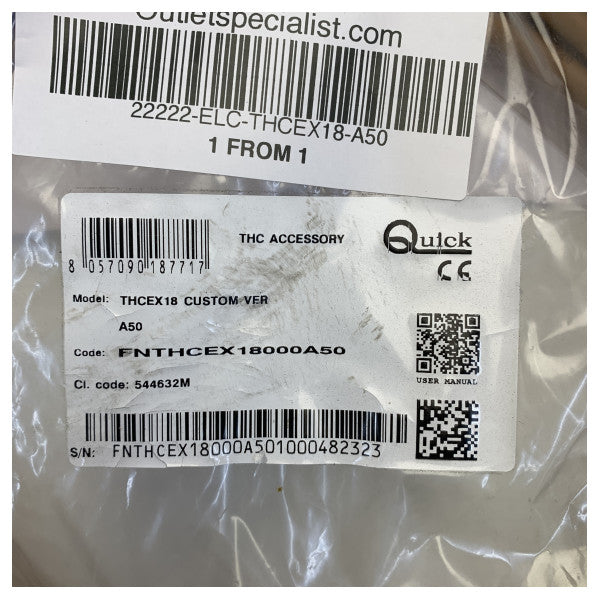 Cable de extensión para propulsor de proa Quick THCEX18 - Accesorio de electrónica marina 