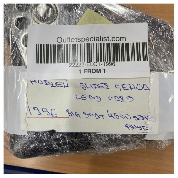 Harken 1996 veliki brodski genovski koloturnik s klizačem i graničnikom osovinice 32 mm 