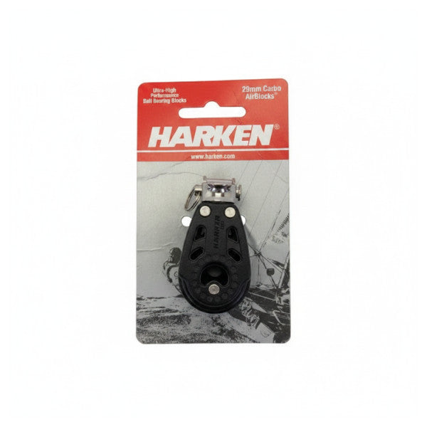 Harken 381 22mm Micro Duplo Carbo Bloco Fixo - Ferragens para Iates 