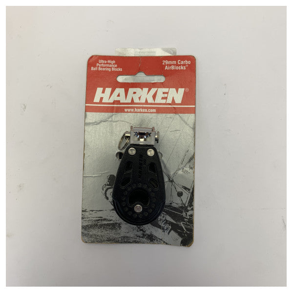 Harken 381 22mm Micro Duplo Carbo Bloco Fixo - Ferragens para Iates 