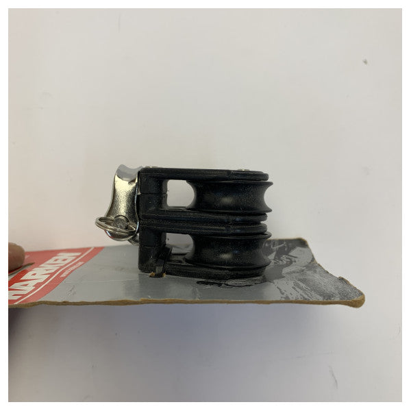 Harken 381 22mm Micro Duplo Carbo Bloco Fixo - Ferragens para Iates 