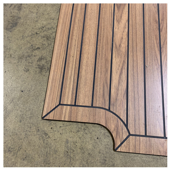 Uttern S62 Port Side Aft Laminated Teak Cockpit Floor Kit - 2083961 