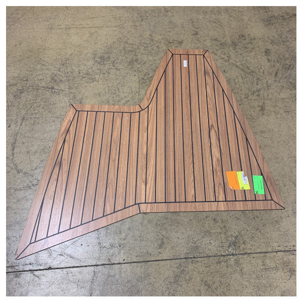 Uttern S49/51 Forward Cockpit Teak Laminated Floor kit - 2085266B 