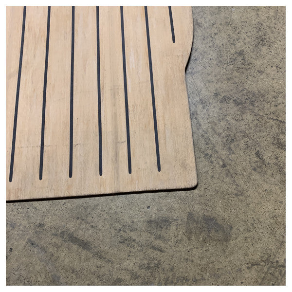 Quicksilver Activ 755 Open Starboard Cockpit Teak Flooring Kit - 2293561B