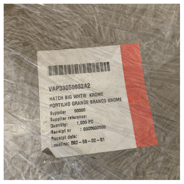 Nuova Rade White Marine Access Hatch 61 x 35 cm - Waterproof Access Hatch