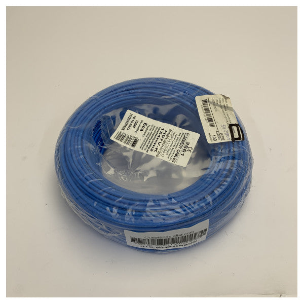Vodnik H07V-K 4mm2 Câble marin bleu ciel 100 m 