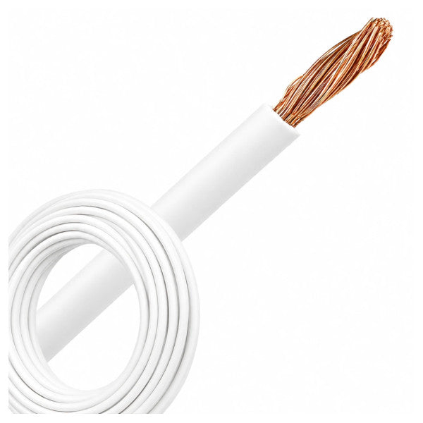 Vodnik H07V-K 6 mm2 Marine Grade Kablo Beyaz 100m 