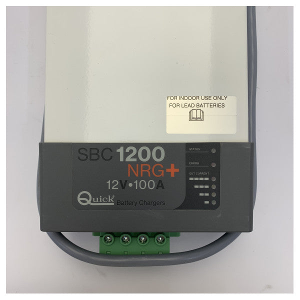 شاحن البطارية Quick SBC 1200 NRG+ بجهد 12 فولت 100 أمبير Li-Ion- AGM - Lead 
