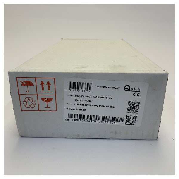 Quick SBC 500 NRG+ Marinebatterieladegerät 12V 40A - 3 Ausgänge 115V/230V 
