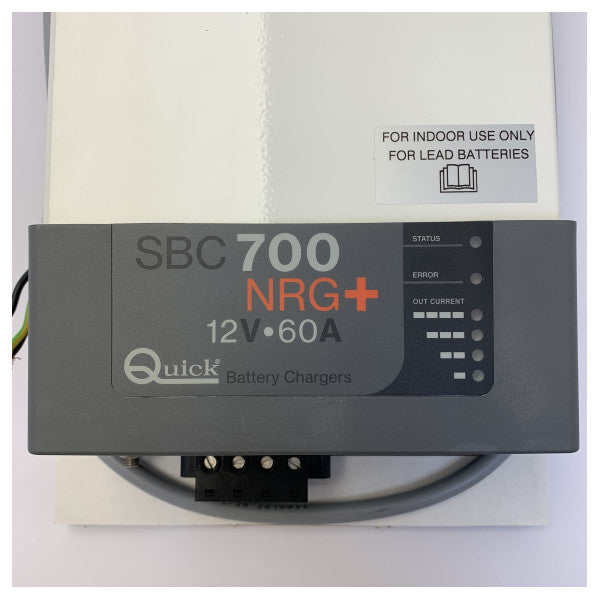 Quick SBC 700 NRG+ Punjač baterija za plovila - 12V 60A s 3 izlaza 115V/230V 