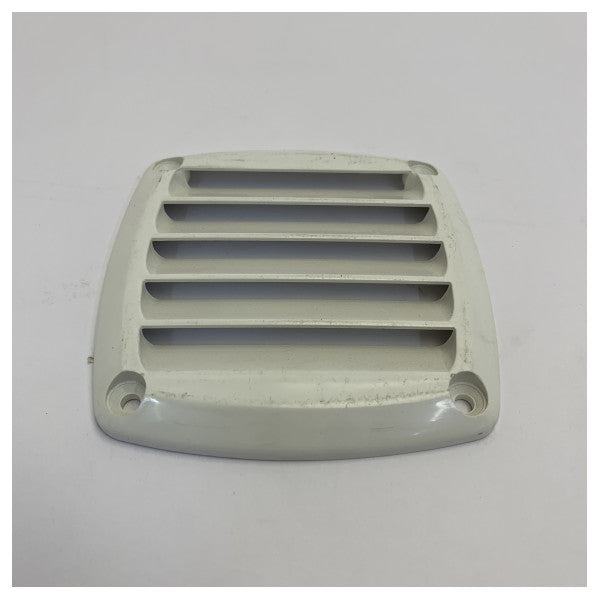 Osculati 53.273.27 Lamellventil 85x85 mm vit nylon ventilationsgaller för yacht och marin användning 