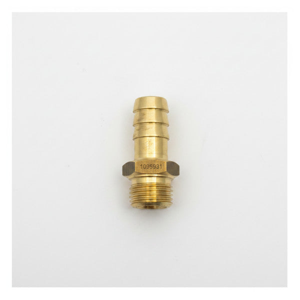 Marine Hose Fitting 1/2inch NPT to 16mm Barb - Straight Pipe Connector 1095931