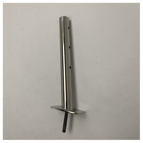 Marine Grade Stainless Steel 25mm Chair Support with 12 degree Backrest for Boats