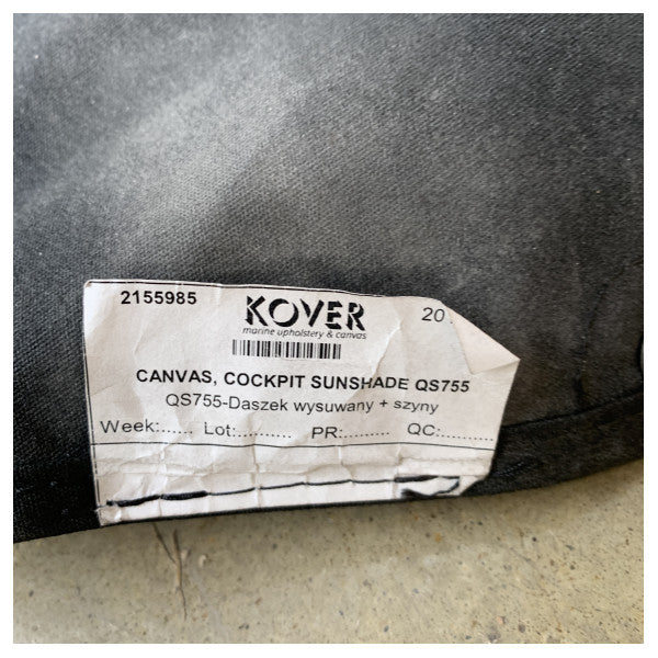 Cockpit shunshade għal Quicksilver Activ 755 Weekend - 2155985 