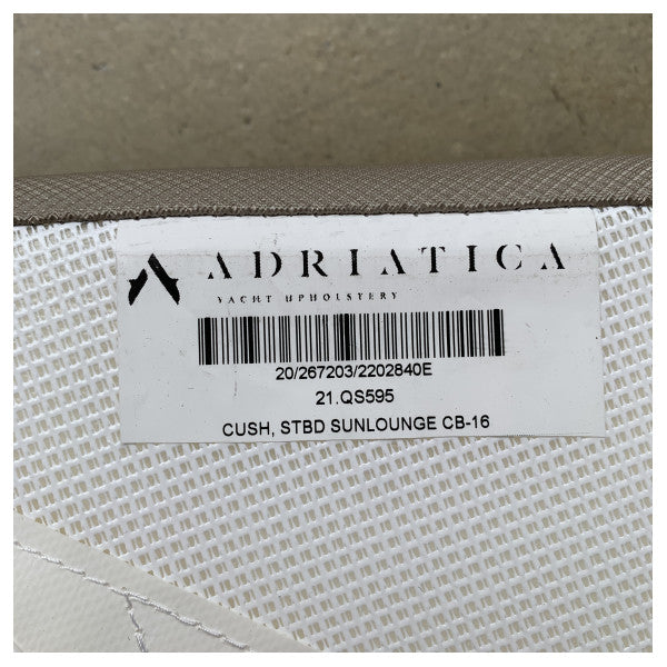 Quicksilver Active 595 Starboard Side Solseng Pude Hvid - 2202840E 