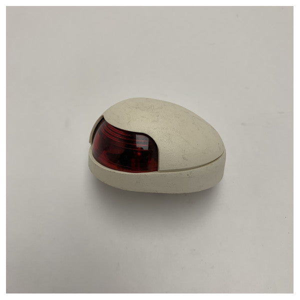 Attwood Quasar Deck Mount RED navigation light white housing - 1/FEU/RED31 